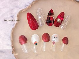 初回オフ込★定額Xmasネイル★