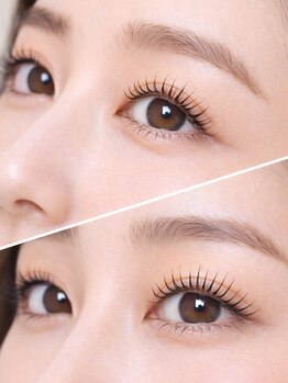 ツミキプラス(tsumiki+)の写真/【時津】ぱっちり上がった大きな瞳に見せる上向きまつげ♪ナチュラルでも印象的な目元に!