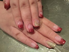 ラメグラデーション