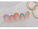 6000円　カラフル　フレンチ