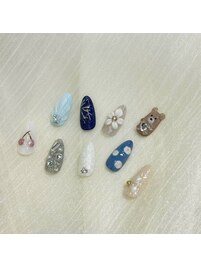 シンプル＆1本アート4380→3680