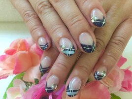 ネイビー大人デザイン☆