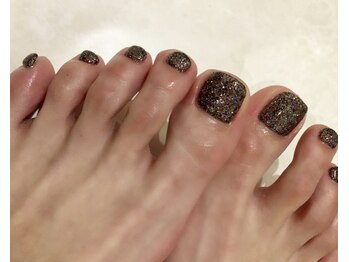 アイラッシュネイルサロン セシルビー(SECILB)/フットワンカラー 60分コース