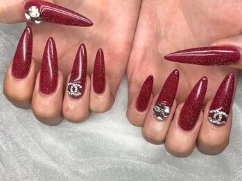 ロワ バイ ジョアアンジェ(Roi by joieange)/フラッシュネイル キラキラ