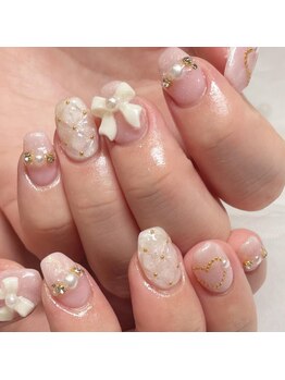 アングゥ ウル(ungu ul)/推しネイル/キラキラ/リボン