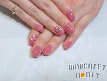 マーガレットハニー 本八幡/バレンタインハートネイル