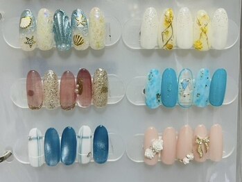 レーヴ(Reve)の写真/デザインに悩んだら定額メニューが◎トレンドをおさえたファッション性の高いデザインで指先を彩り気分UP♪