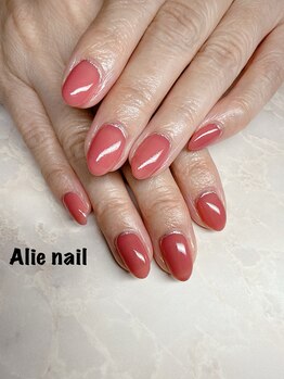 アリーネイル(Alie nail)/【うる艶フォルム】ワンカラー