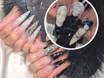 推しキャラ痛ネイル