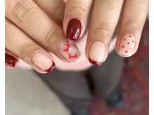 ニコネイル(NIKO NAIL)/バレンタインネイル