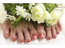 プルミエ ネイル(Premier Nail)/フット★コッパーピンクミラー