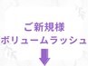 【ご新規様】ボリュームラッシュはこの下から