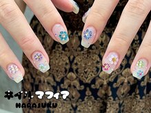 ネイルマフィア 原宿(NAIL MAFIA)/春/お花ネイル/フラワーネイル
