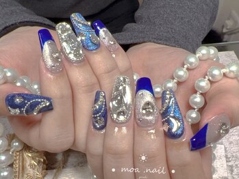 モアネイル 新宿/ワンホンネイル/持ち込み/新宿