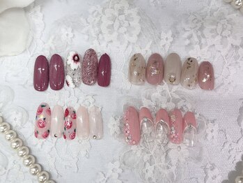 ネイルアンドアイラッシュサロン ボ ヌール(bo-nheur)/サンプルデザイン2