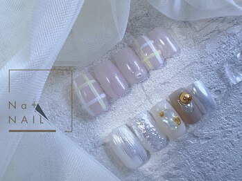 エヌエープラスネイル 葛西本店(Na+nail)/2025春新作大人ニュウアンス6980