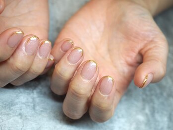 シンプル美☆細フレンチネイル