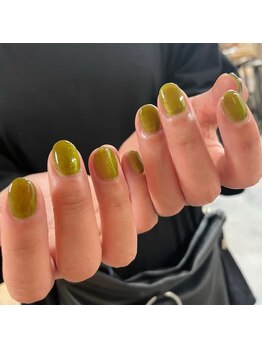 ネイルサロンエーナイン イオン札幌藻岩店/マグネットネイル