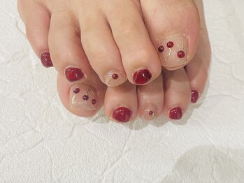 エクシア(ecxia)/さくらんぼネイル