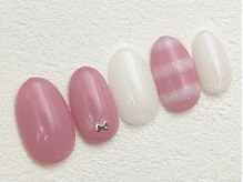 ワンラブネイルズ 池袋店(One Love Nails)/【定額】5490円★　ボーダー