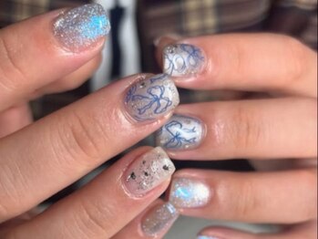 ピッコロネイル 宜野湾(Piccolo nail)の写真/短い爪でも映える!50種以上の定額デザインやトレンドのマグネットも豊富◎周りと差がつく個性派ネイル★