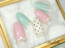 アンベリール 横浜店(Embellir)/(612)ドットガーリー逆フレンチ