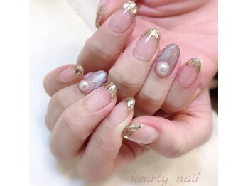 ハーティーネイル hearty nail 溝の口店/定額デザイン￥12000