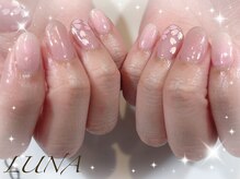 ネイルアンドまつ毛エクステ ルーナ 八王子店/☆シンプルスプリングネイル☆