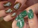 個性派ニュアンスネイル