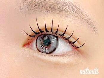 ミリミリ(milimili)の写真/【眉毛パーマ＆眉毛Wax】左右非対称など眉のお悩みに☆骨格、パーツから自眉を活かしたスタイリングに◎