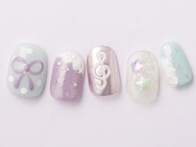 アイ ネイルズ 天神店(I nails)/韓国ガーリーpop ¥8300