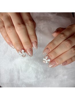 エンジュ 新大阪店(enju)/マグネットグラデーションネイル