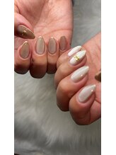 ミミネイル(mimi nail)/マグネットにシンプルアート