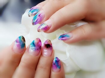 ネイルサロン シェル(Nail Salon SHELL)/涼しそうなサマーネイル★