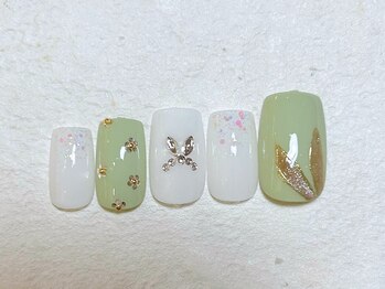 ネイルビート(NAIL BEAT)/うさぎネイル