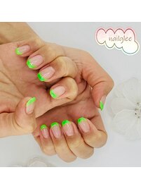 フレンチネイル春