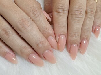 ココネル 本八幡店(coconail)/ちゅるんとワンカラー ￥4180