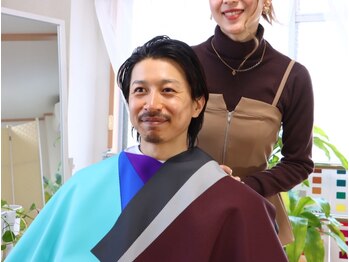 アイリー(ailly)の写真/パーソナルカラー/顔タイプ・骨格診断で小顔が叶う!?痩せ見えする服装・カラーをご提案します♪