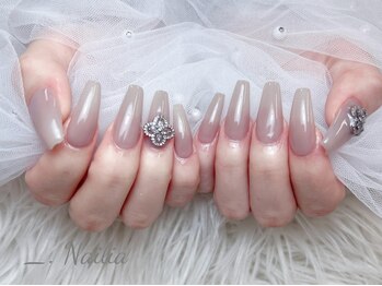 ネイリア(Nailia)の写真/【松戸駅徒歩3分】究極の“好きなもの”がぎゅっと詰まったNailに♪オフィス対応ネイル×トレンドもお任せ!
