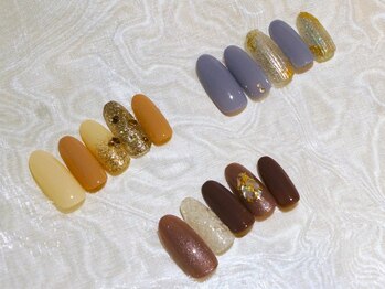 モンシャブラン(Mon Chat Blanc)の写真/サロンデビューに☆【月替り3種アート¥5000】毎月変わるartにワクワク♪今月のdesignはギャラリーをcheck!