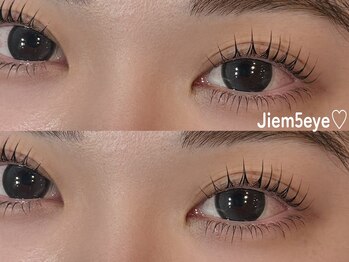 ジェイムファイブアイ 梅田中津店(Jiem5eye)/上下まつげパーマ&パリジェンヌ