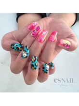 エスネイル 新宿西口店(es NAIL)/ギャルアシメ