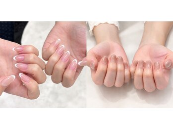 mirai nail 錦糸町 ワンカラー/マグネット/フィルインの写真/爪のお悩みに寄り添う「フィルイン」導入店◎錦糸町駅徒歩4分の個室空間で、美爪を育みながらお洒落を♪