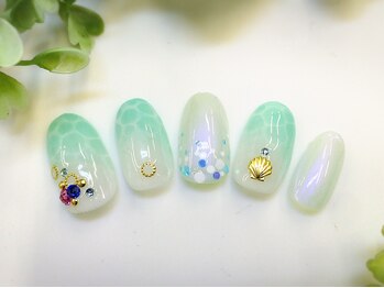 ネイルサロン ジュネイル(NAIL SALON JUNAIL)/マーメイド