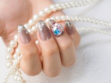 ソウ 難波店 nail salon Sou/ラメかけスターnail