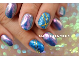 ラメカラー×パウダーミックス