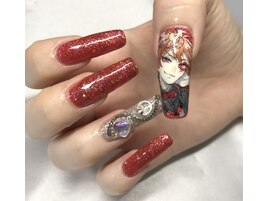 スタッフネイル　痛ネイル