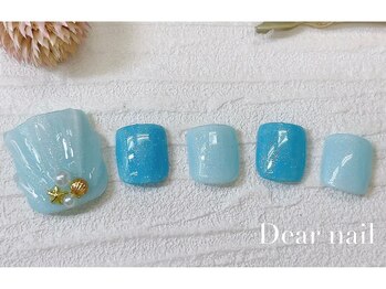 ディア ネイル(Dear nail)/フット人魚の鱗