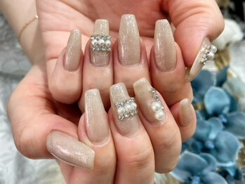 ビジューネイル☆