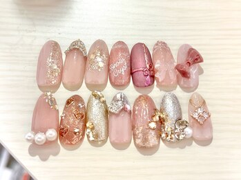 マイティーカラー(MIGHTY COLOR)/ピンクネイルデザイン